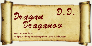 Dragan Draganov vizit kartica